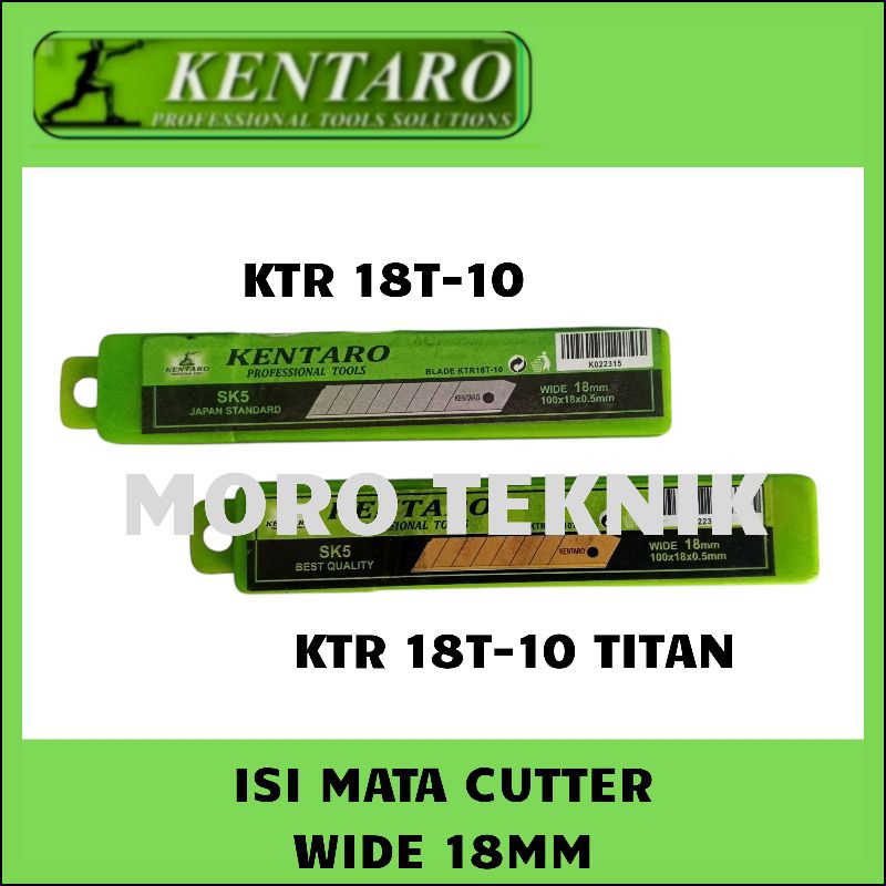

KENTARO MATA CUTTER ISI 10PC / PACK KTR-18T-10