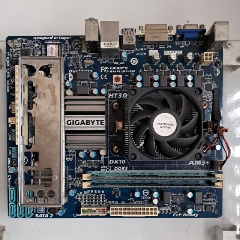 Motherboard Gigabyte AM3+ Procesor AMD FX 6300+Ram 8gb ddr3