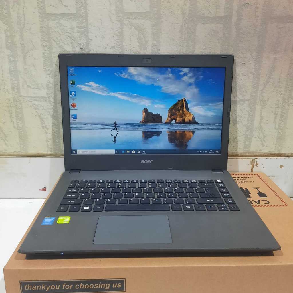 Laptop Acer E5-473G, Core i5-4210U, 4/500GB, #VGA, Silver Dop