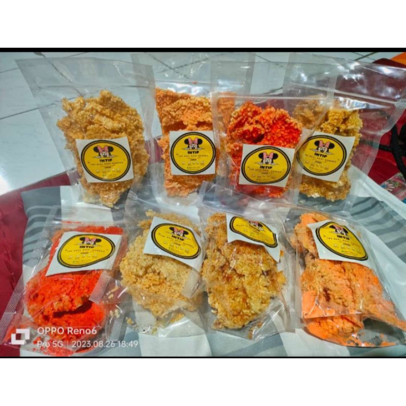 

INTIP (Kerak nasi krispi)