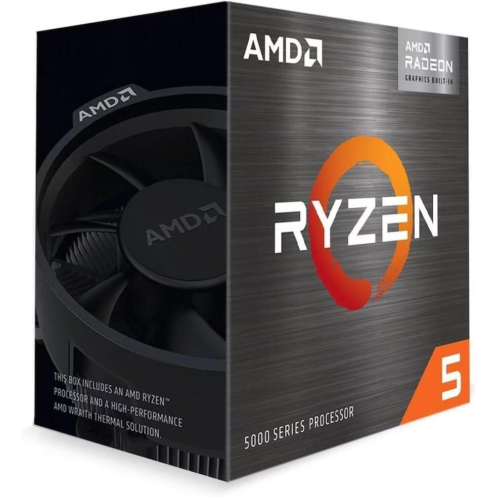 Paket Processor AMD Ryzen 5 5500GT tray+ motherboard A520+ FAN INTEL