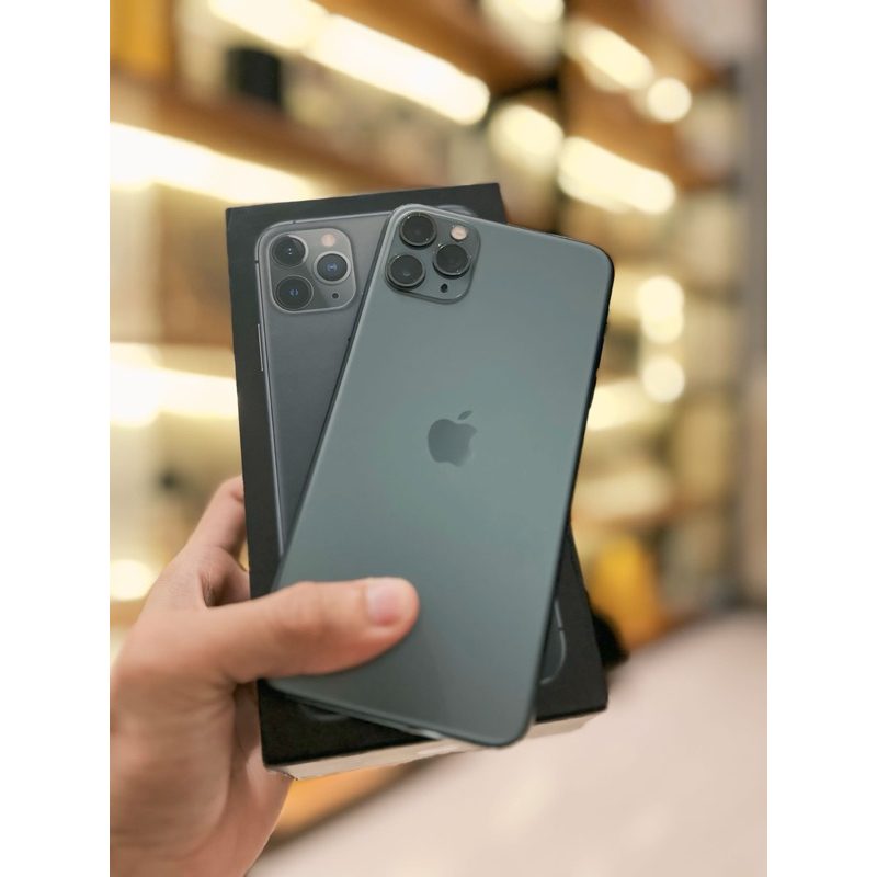 IP 11 Pro max 256 GB BEACUKAI  midnight green DUAL SIM MULUSS BGT SPERTI BARU IMEI DIJAMIN PERMANEN