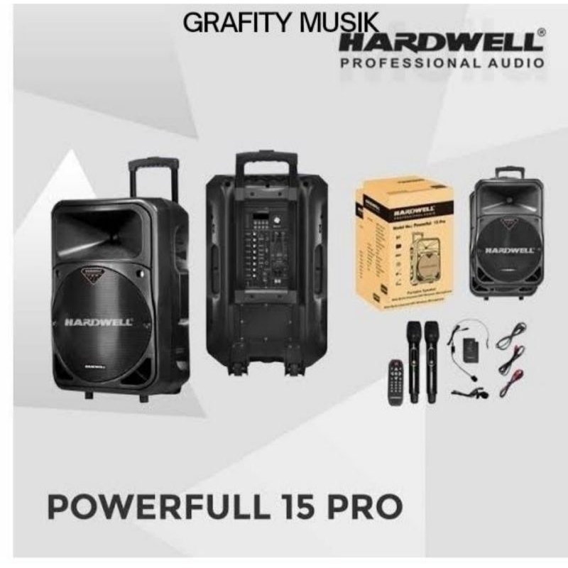 Speaker Hardwell 15 inch Powerfull 15 PRO Original