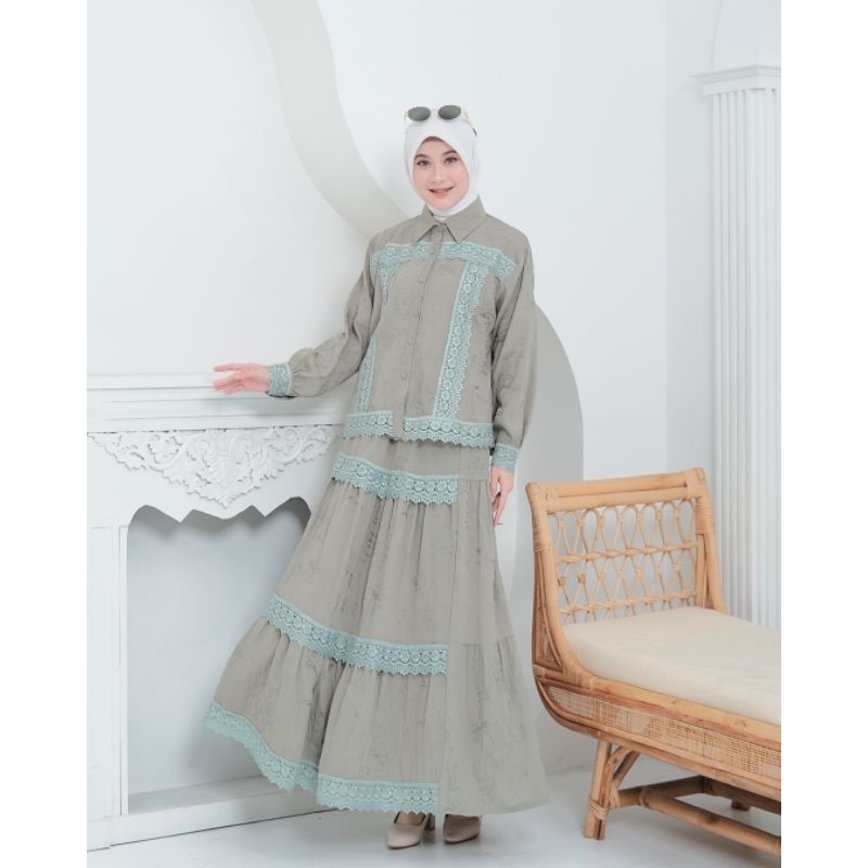 Set Rok Wanita Kekinian  Outfit Terbaru Cantik