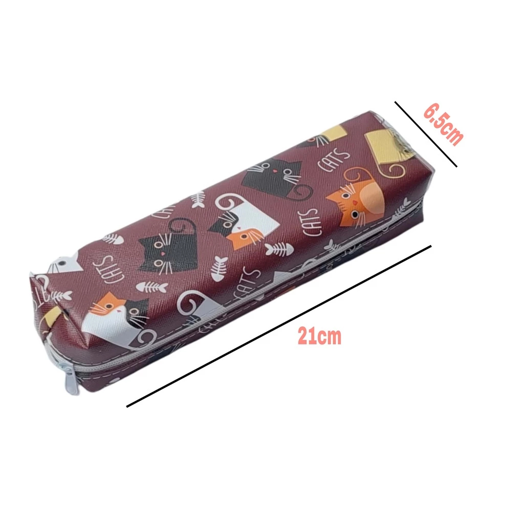 

Tempat Pensil kanvas Karakter / Tempat Pensil / Pencil Case Resleting Funcy Fancy