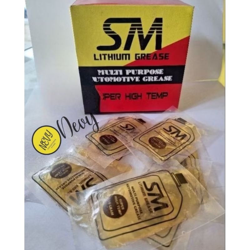 stempet Grease Gemuk Pelumas CVT Pully Laher Bearing 10gr Lithium Anti Panas Universal Anti karat Se