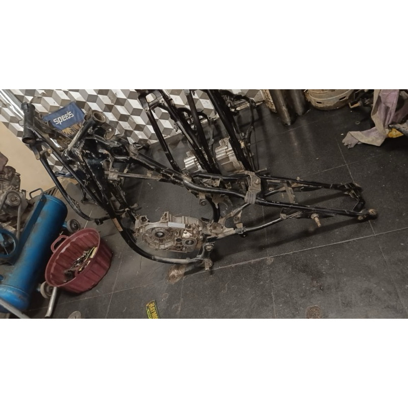 frame rangka rx king cobra original lengkap 1989