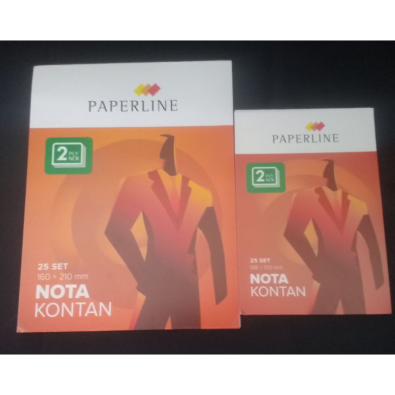 

nota bon 2 ply (buku besar dan kecil)