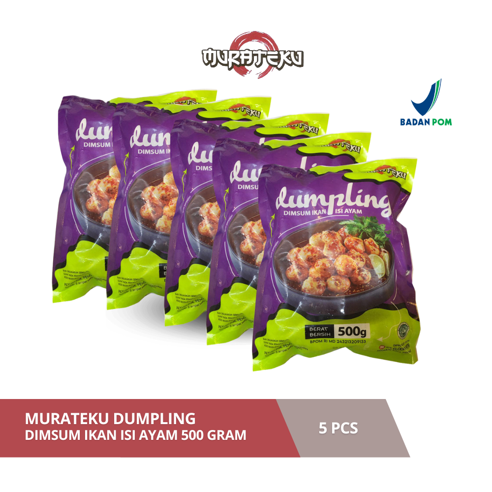 

Murateku Dumpling Dimsum Ikan Isi Ayam 500 Gram - 5 Pcs