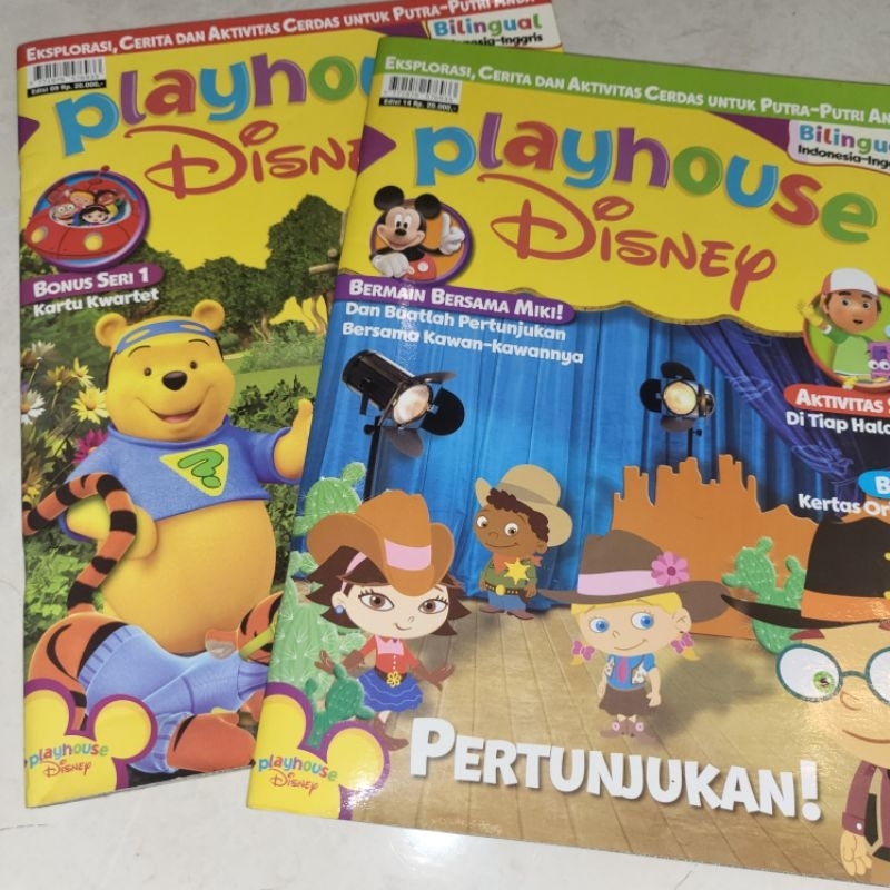 Buku anak majalah disney playhouse disneyjunior take all