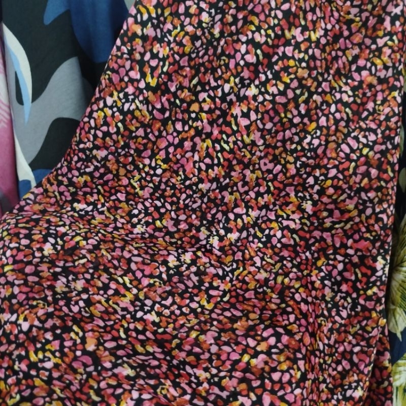 Bahan sifon sutra silk motif / Kain sifon sutra silk motif / Bahan sifon sutra silk / Kain sifon sut