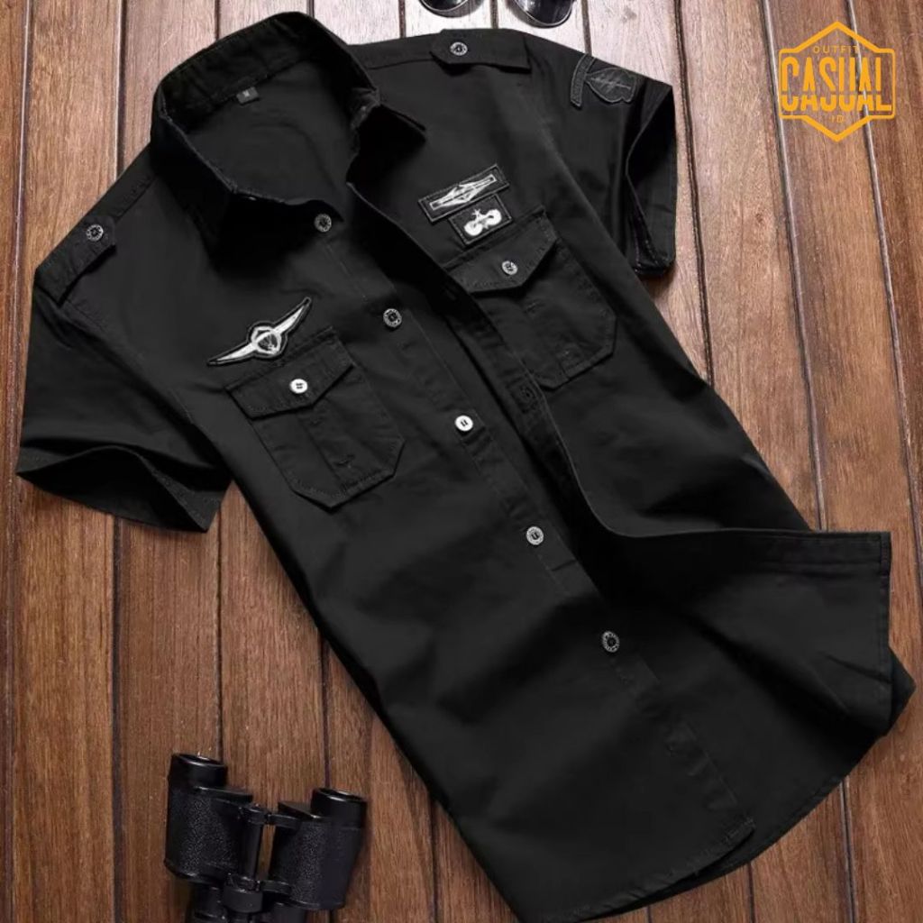 Kemeja Tactical Bordil / Kemeja Tactical / Baju Tactical / Kemeja Pria / Kemeja Pria Tactical