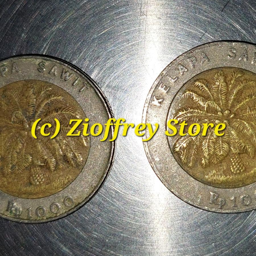 Uang Logam RI I000 (Seribu) rupiah 1993 Kelapa Sawit