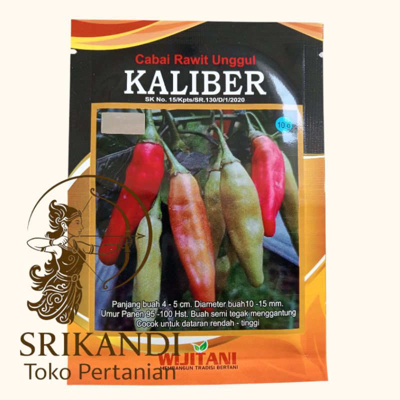 Cabe Kaliber 10gr Kemasan Original Pabrik Wijitani CRM Kaliber Unggul