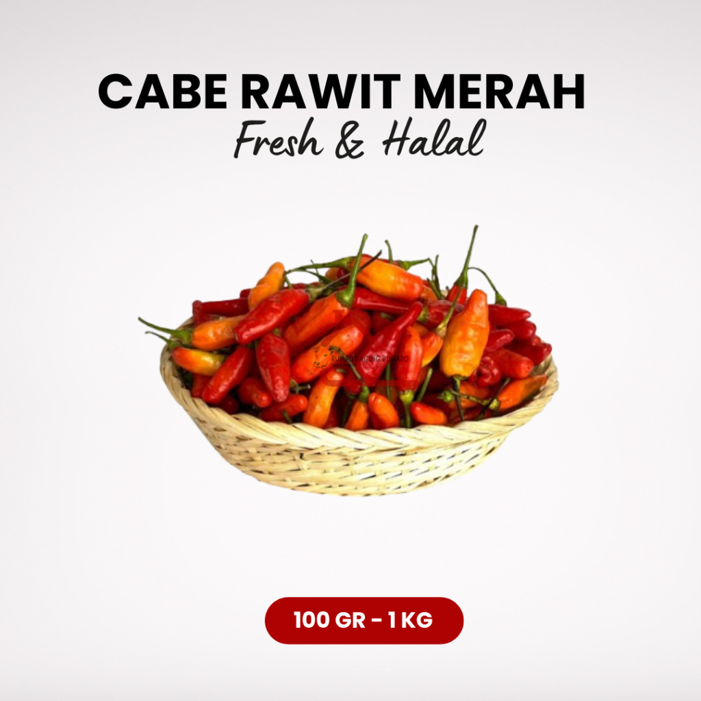 

Cabe / Cabai Rawit Merah 100gr 250gr 500gr 1kg Harga Grosir Tangerang Selatan