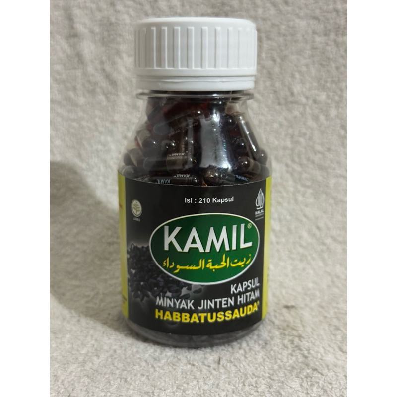 Kamil Serbuk Jintan Hitam 210 Kapsul