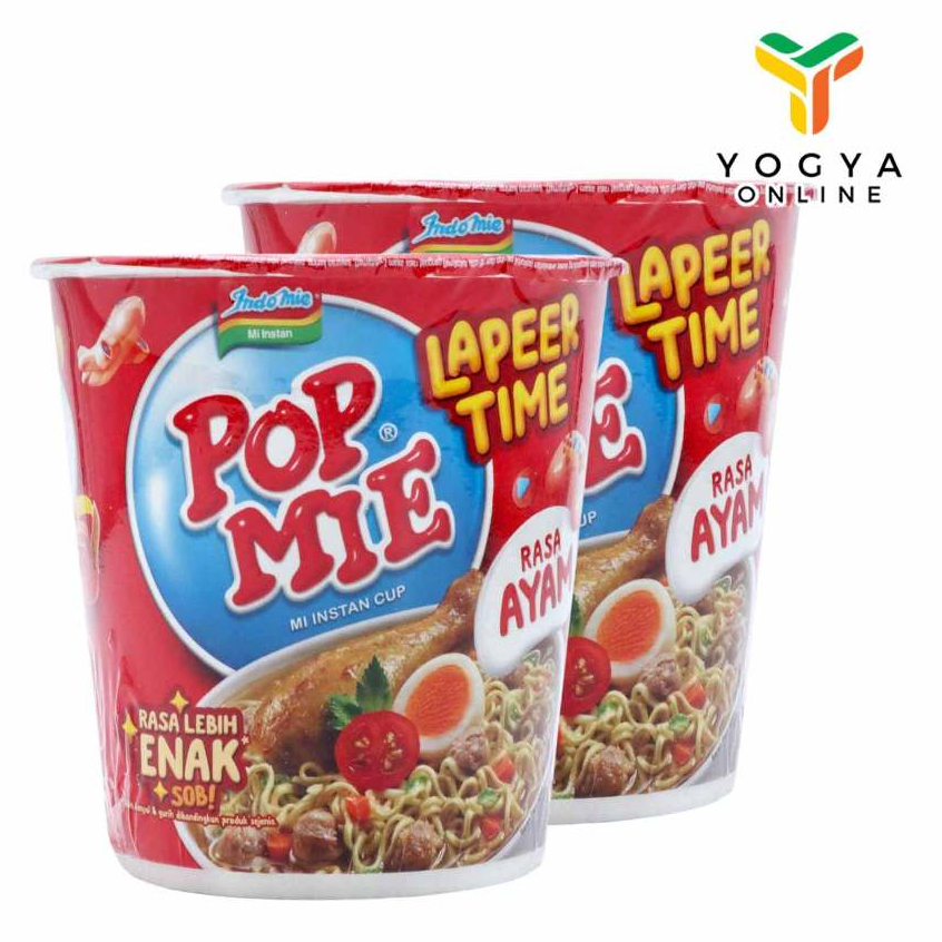 

2Pcs Pop Mie Ayam Lapeer Time