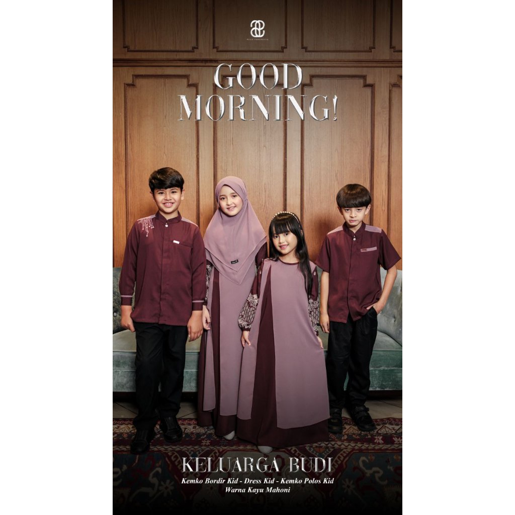 PUAN INDONESIA - Dress Kids Only Keluarga Budi Tersedia 6 Pilihan Warna