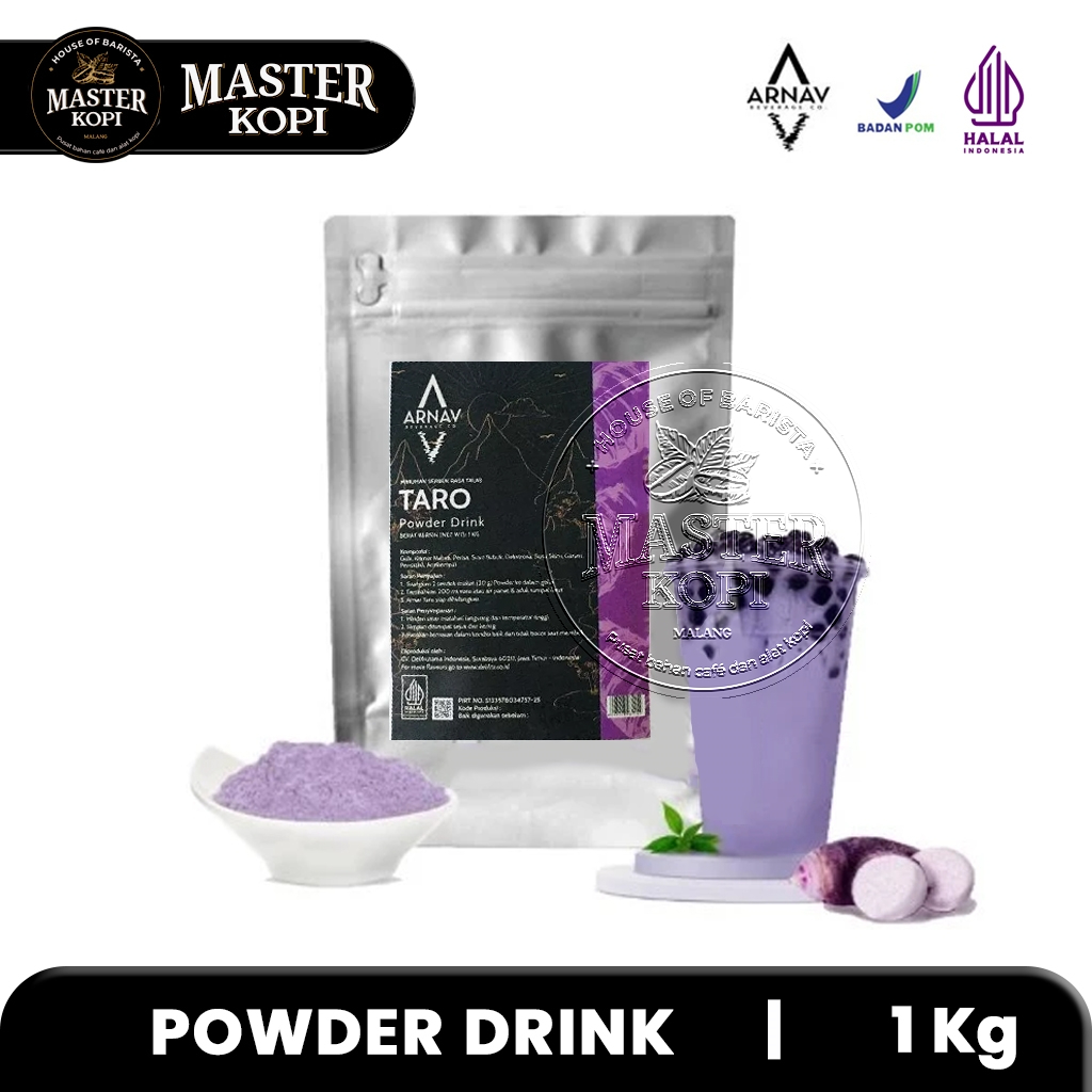 

Bubuk Minuman ARNAV 1kg Taro Powder Drink