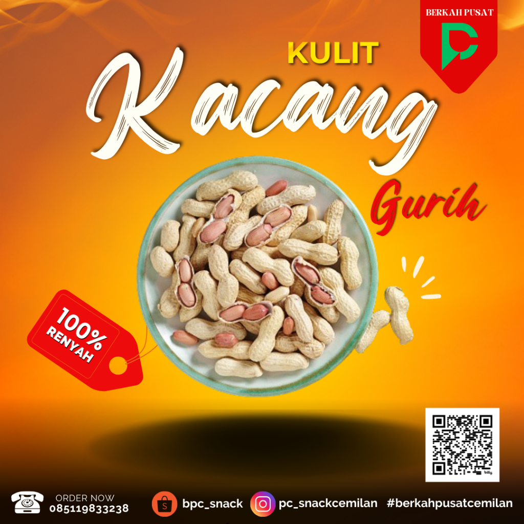 

Kacang Kulit Gurih 100gram