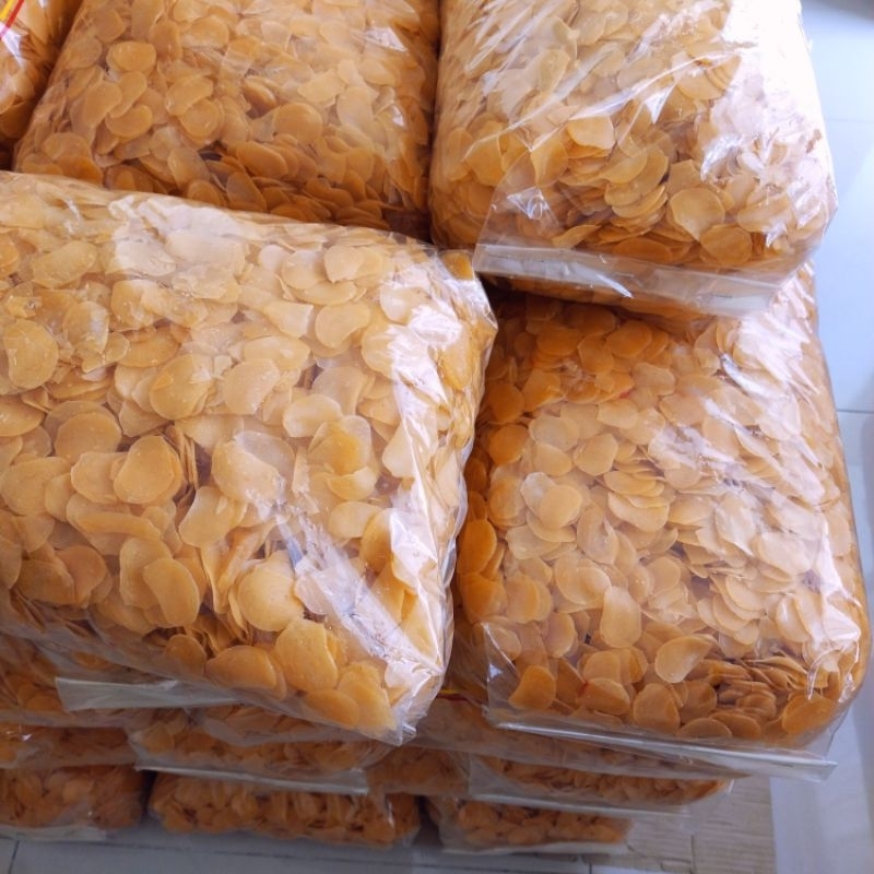 

1KG TERMURAH Kerupuk Sari Udang Premium Krupuk Seblak Mentah Wangi Enak Gurih Nagih