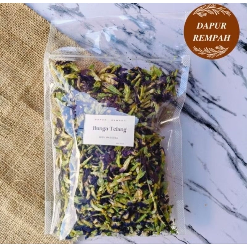 

Bunga Telang Kering 25gr, 50gr