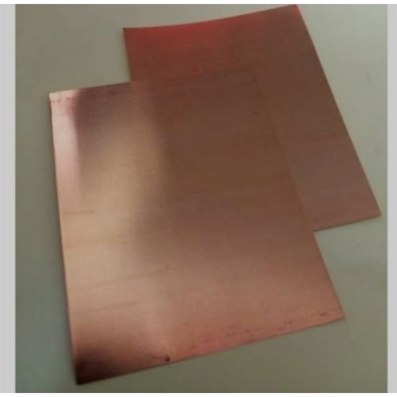 Plat tembaga 0.5mm x 50mm x 50mm plat tembaga murni