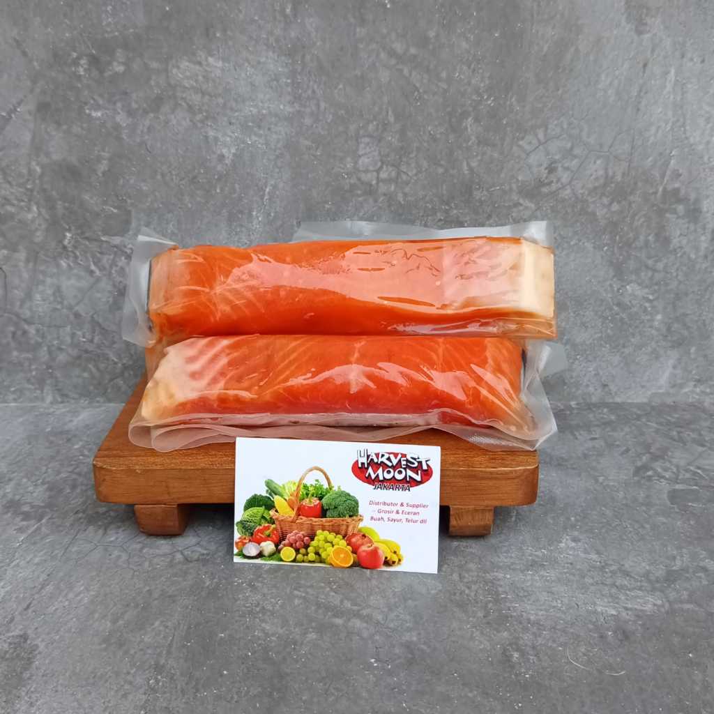 

HarvestMoon Salmon Fillet Belly Frozen Premium @200gr