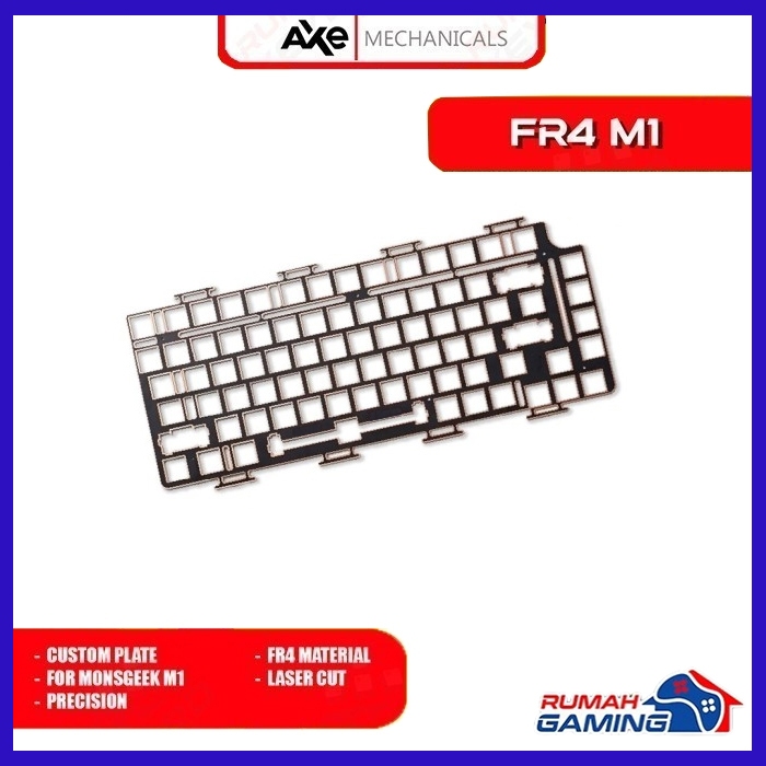 AXE MECHANICALS - Custom Plate - AK820 - Pro - FR4 - Mechanical Keyboard