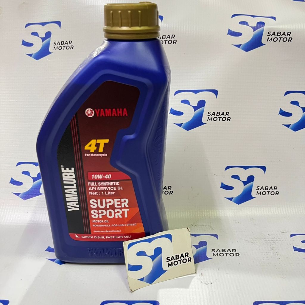 Oli Motor Yamalube Super Sport 1L / Oli Yamalube Super Sport 10W-40 1L