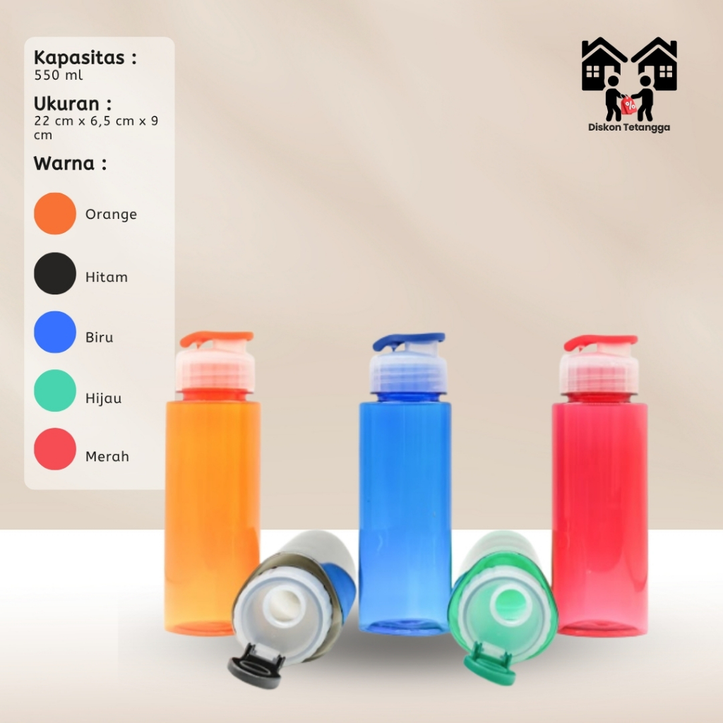 Chielo - Botol Minum Chielo Trio - 550 ml