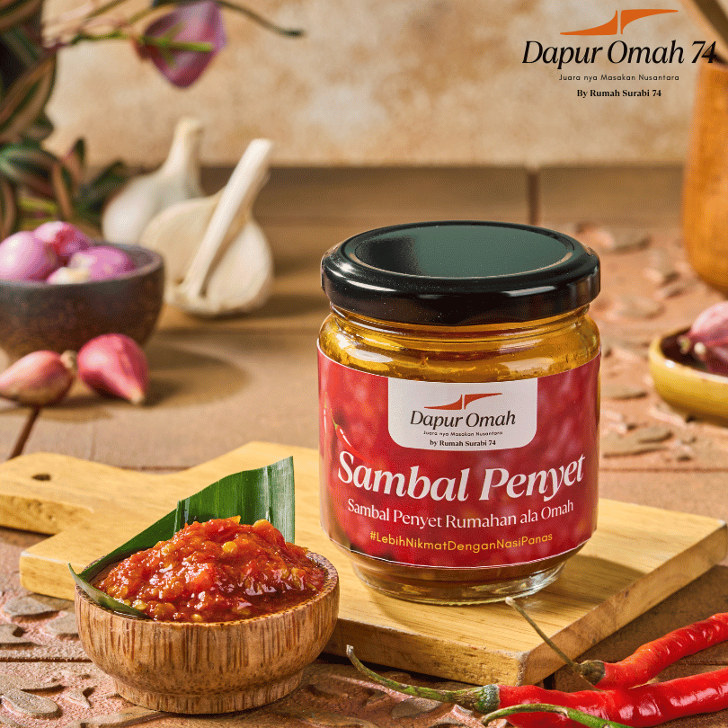 

Dapur Omah 74 - Sambal Penyet / Sambal Ijo / Sambal Matah 150ml