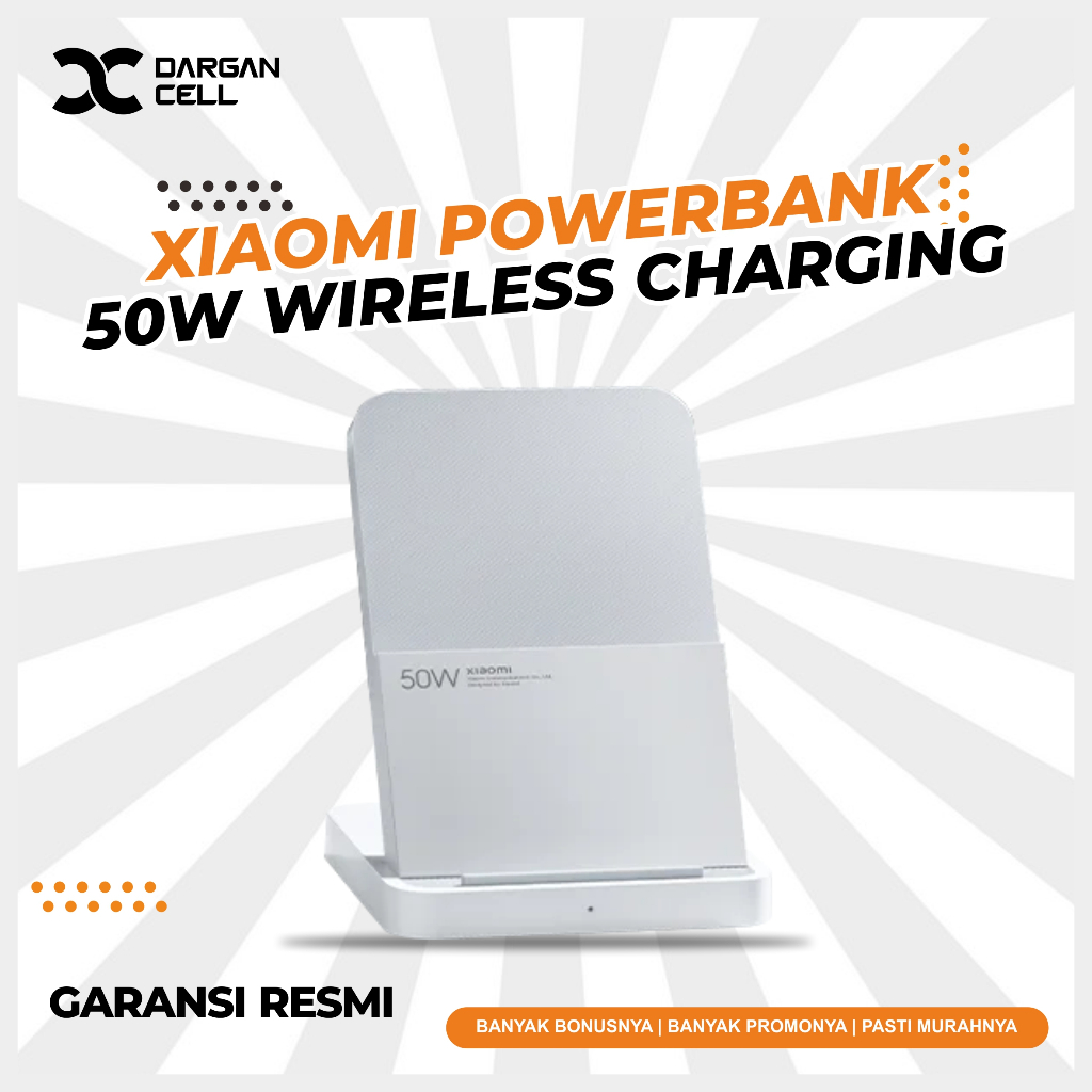 XIAOMI 50W WIRELESS CHARGER STAND PRO
