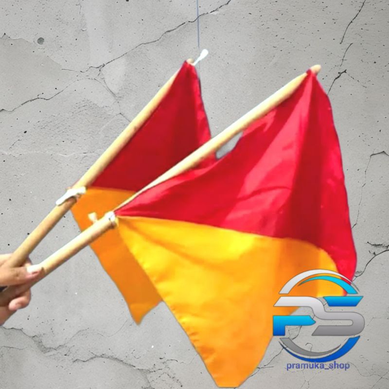 

bendera semapore dan stick (2set)ecer dan grosir