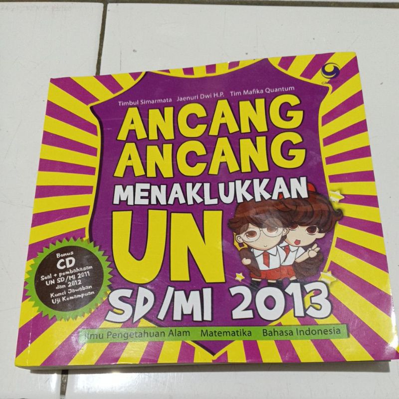 Buku ancang-ancang menaklukkan UN SD/MI 2013