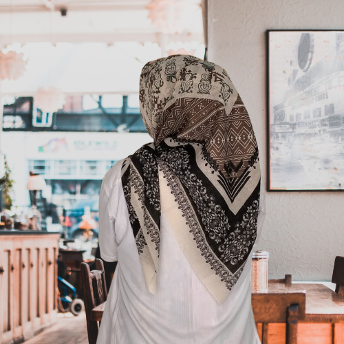 kerudung segi empat warna coksu jilbab segiempat