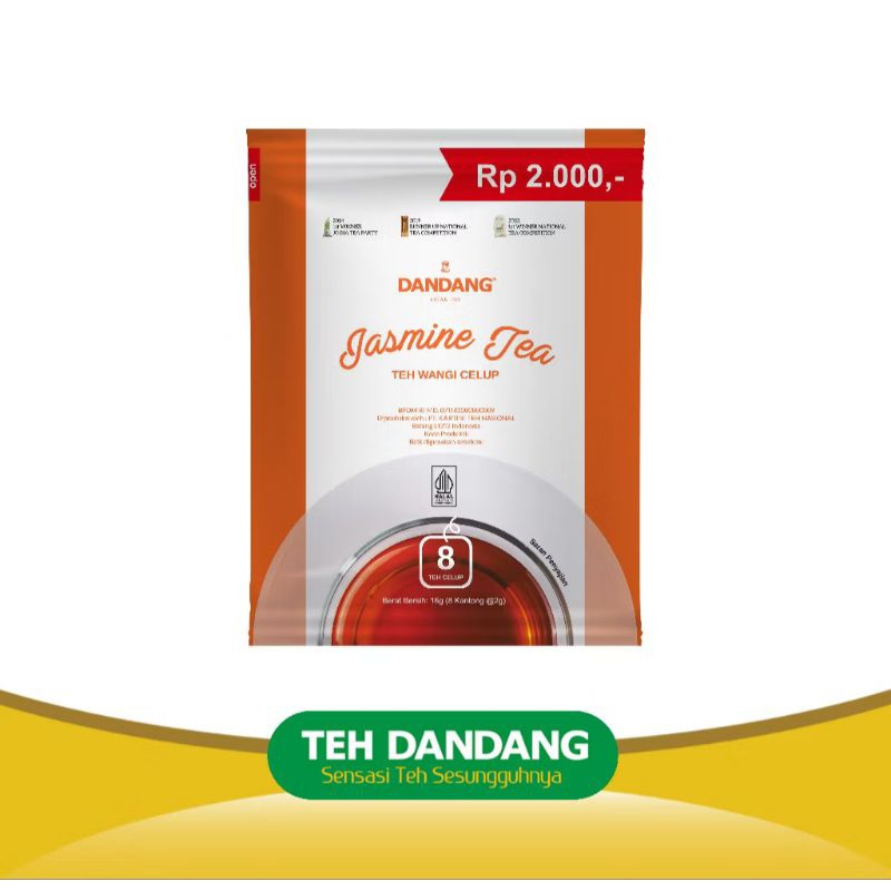 

teh dandang Jasmine 8's sachet