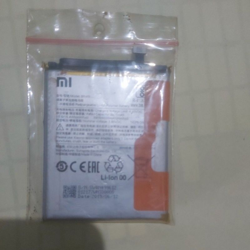 baterai redmi 7a bn49 bekas