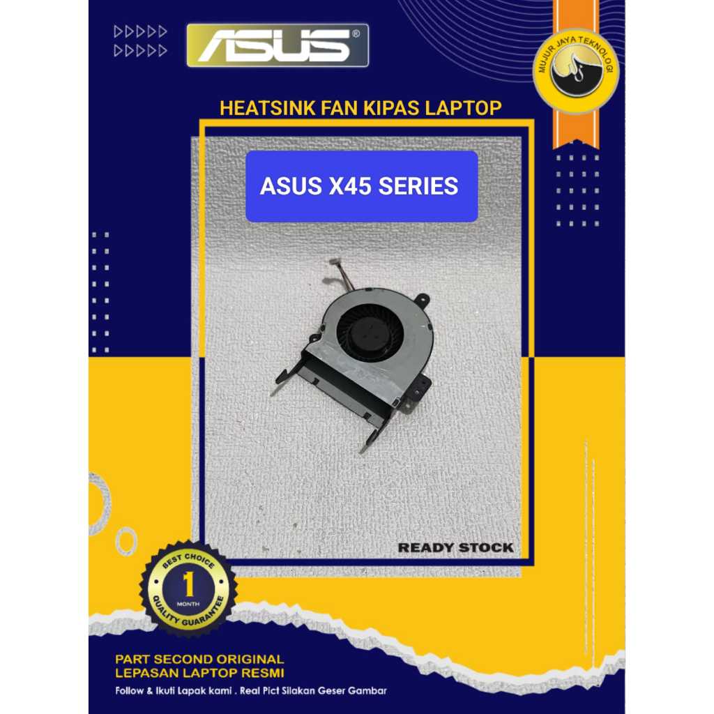 Fan HSF Heatsing Kipas Cooler Laptop Asus X45 X45A X45C X45U Series Original Second Normal Tested