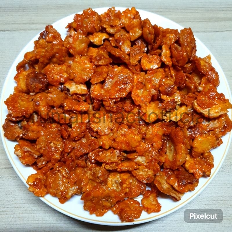 

Emping Pedas Manis - Emping Melinjo Pedas Manis 1kg