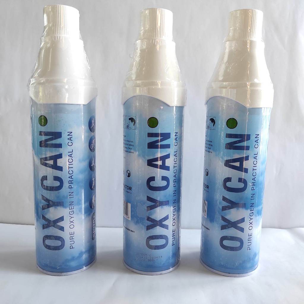 OXYCAN SPORT Oksigen Portable Tabung Kaleng Kecil 600cc