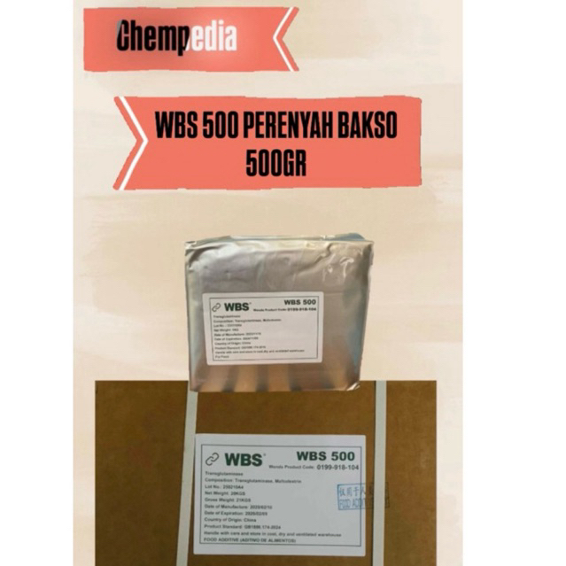 WBS 500 - 500gr Perenyah / Kress bakso, pentol, dimsum, dll
