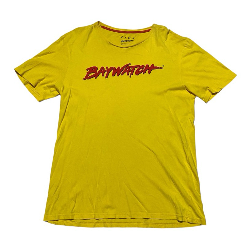 ZARA Baywatch yellow tee
