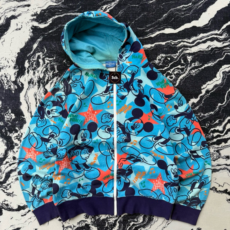 Disney aop ziphoodie