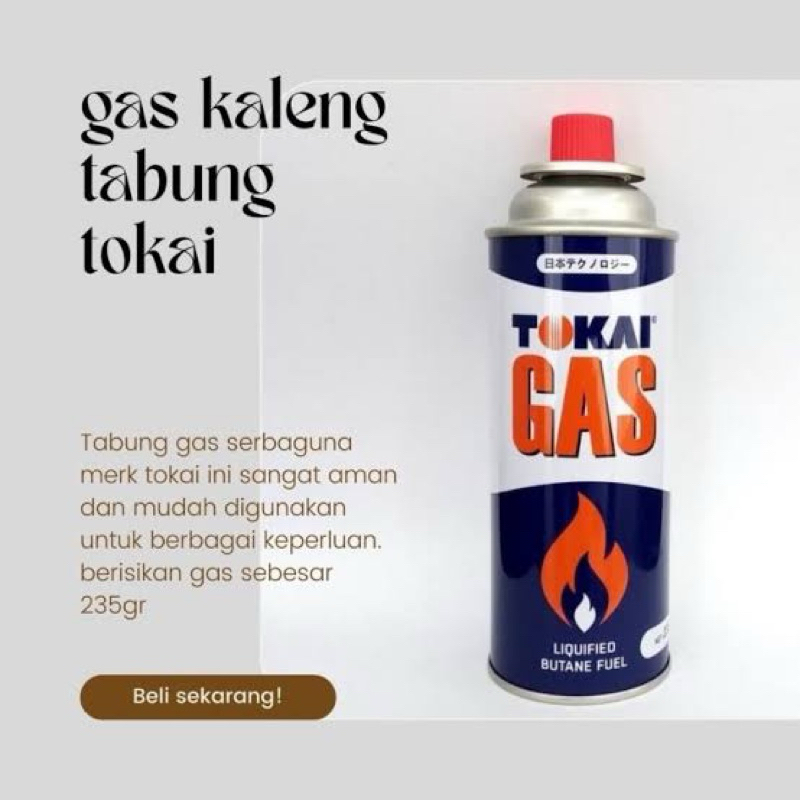 Tokai Tabung Gas Portable / Tabung Gas Mini