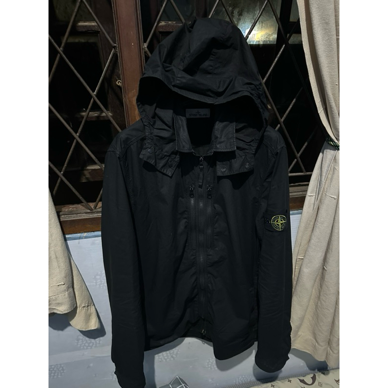 Ovs Stone Island Hoodie Black Second Original