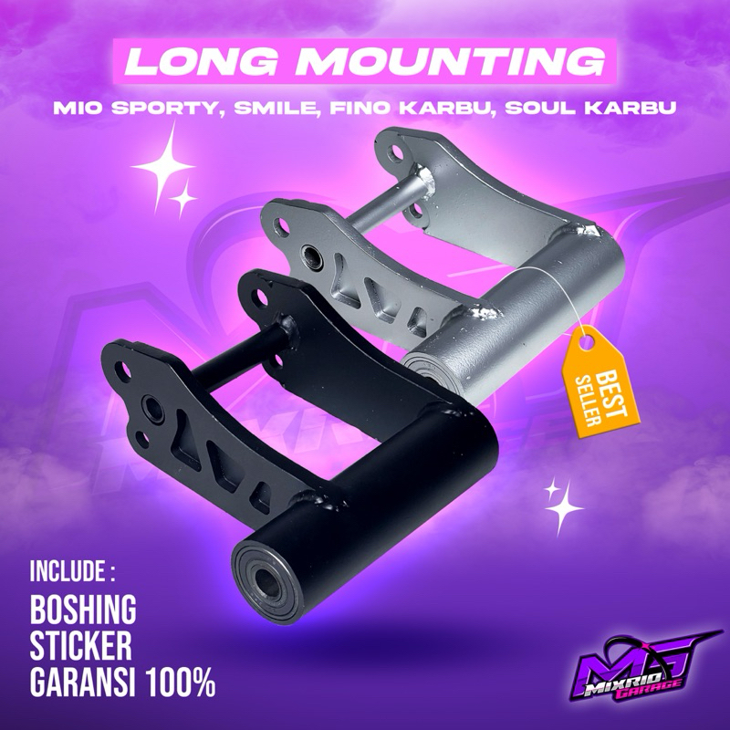 MOUNTING MIO SPORTY,MIO SMILE,SOUL KARBU