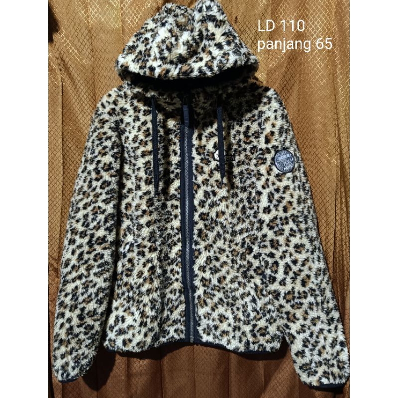 jaket bulu leopard jaket winter bulu leopard jaket musim dingin bulu leopard jaket full bulu leopard