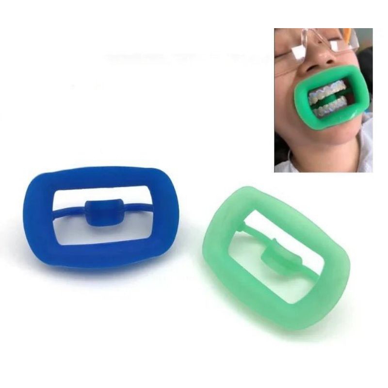 Cheek Mouth Retractor Silicone Isoblock / Pembuka mulut silikon / bleaching whitening opener