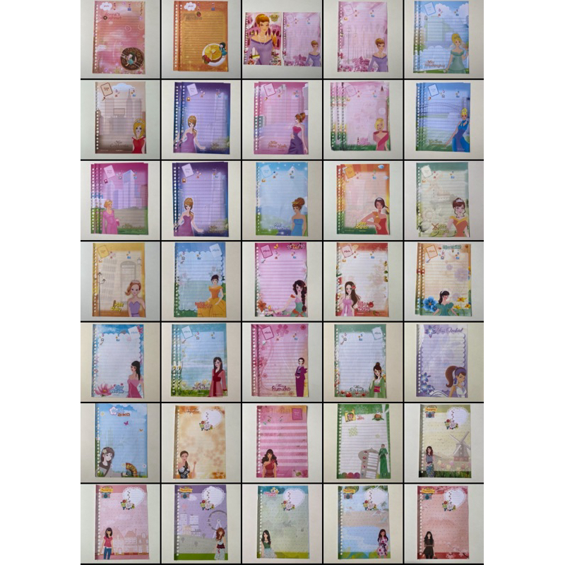 

[Baca Deskripsi] Kertas Koleksi Gambar Binder Harvest Miss Putri